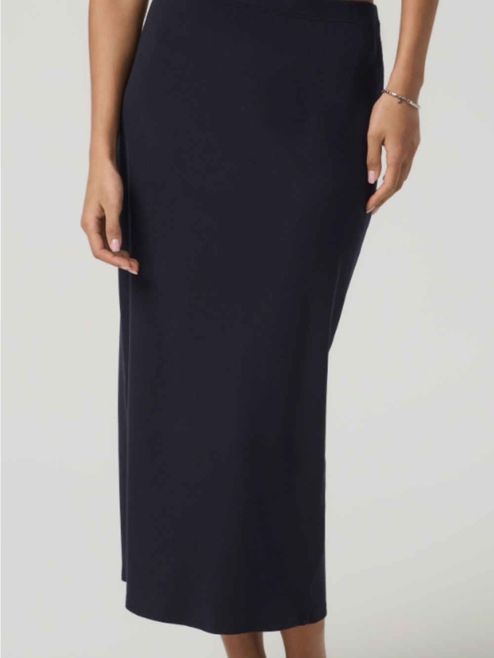 NWT Vuori Black Pose Column Skirt Size Small